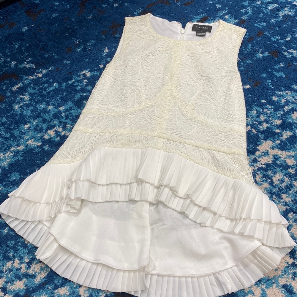 Peplum high lo top